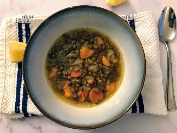How to Make Slow Cooker Lentil Soup with Vegetables