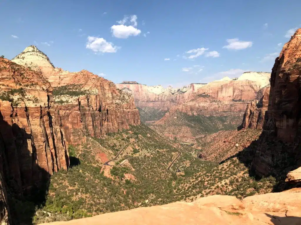 Zion canyon.
