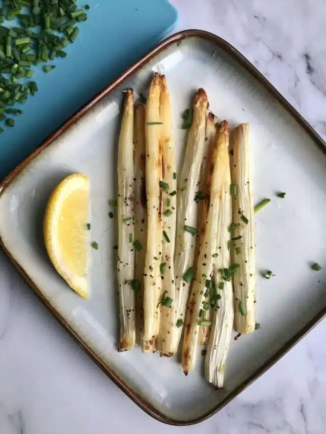 Baked White Asparagus